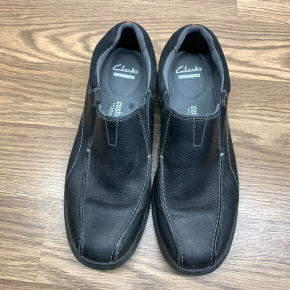 Clarks Cotrell Step Men\'s Black Slip On Comfort Shoes Loafer - Size 10.5 main image 4